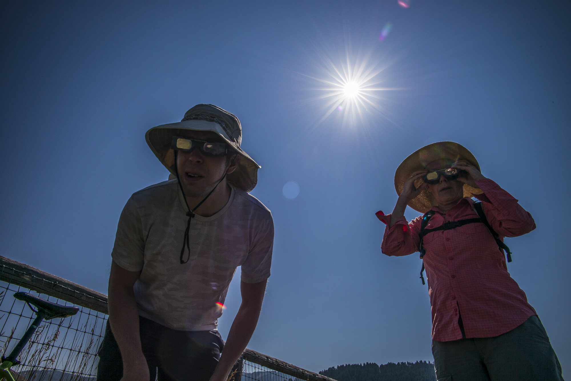 Here is our story of the amazing great American Eclipse as seen from Jackson. https://www.travelisbeautiful.com/blog/eclipse