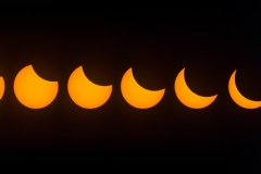 Fases del eclipse de la totalidad a la totalidad