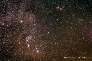 Orion and Comet Lovejoy