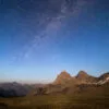 Night Sky over Hurricane Pass