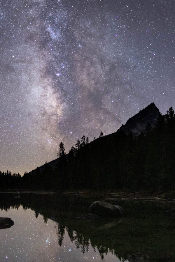 Milky Way over String Lake