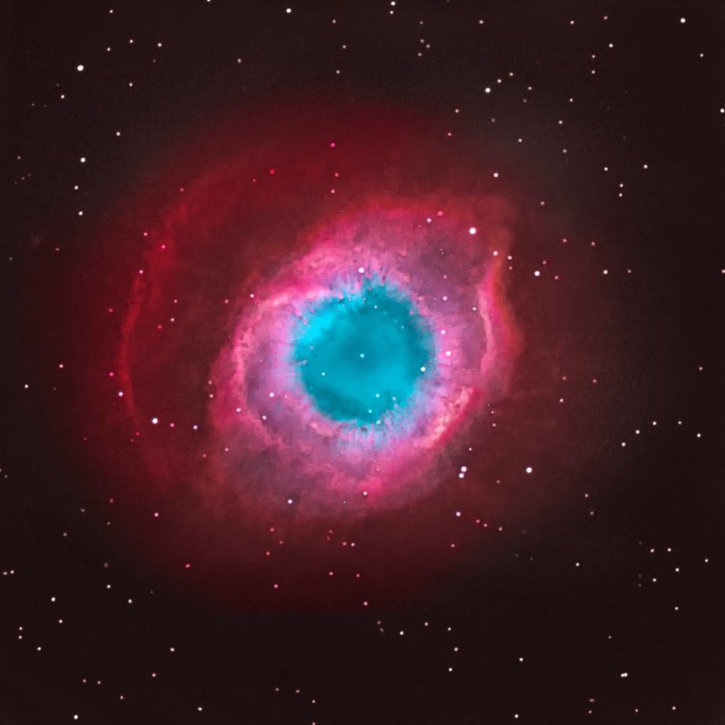 NGC 7293 - Helix Nebula/Eye of God - Wyoming Stargazing
