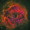 NGC 2239 - Nebulosa roseta - Color verdadero