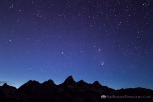Comet Pan-STARRS and Tetons
