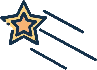 shooting star graphic