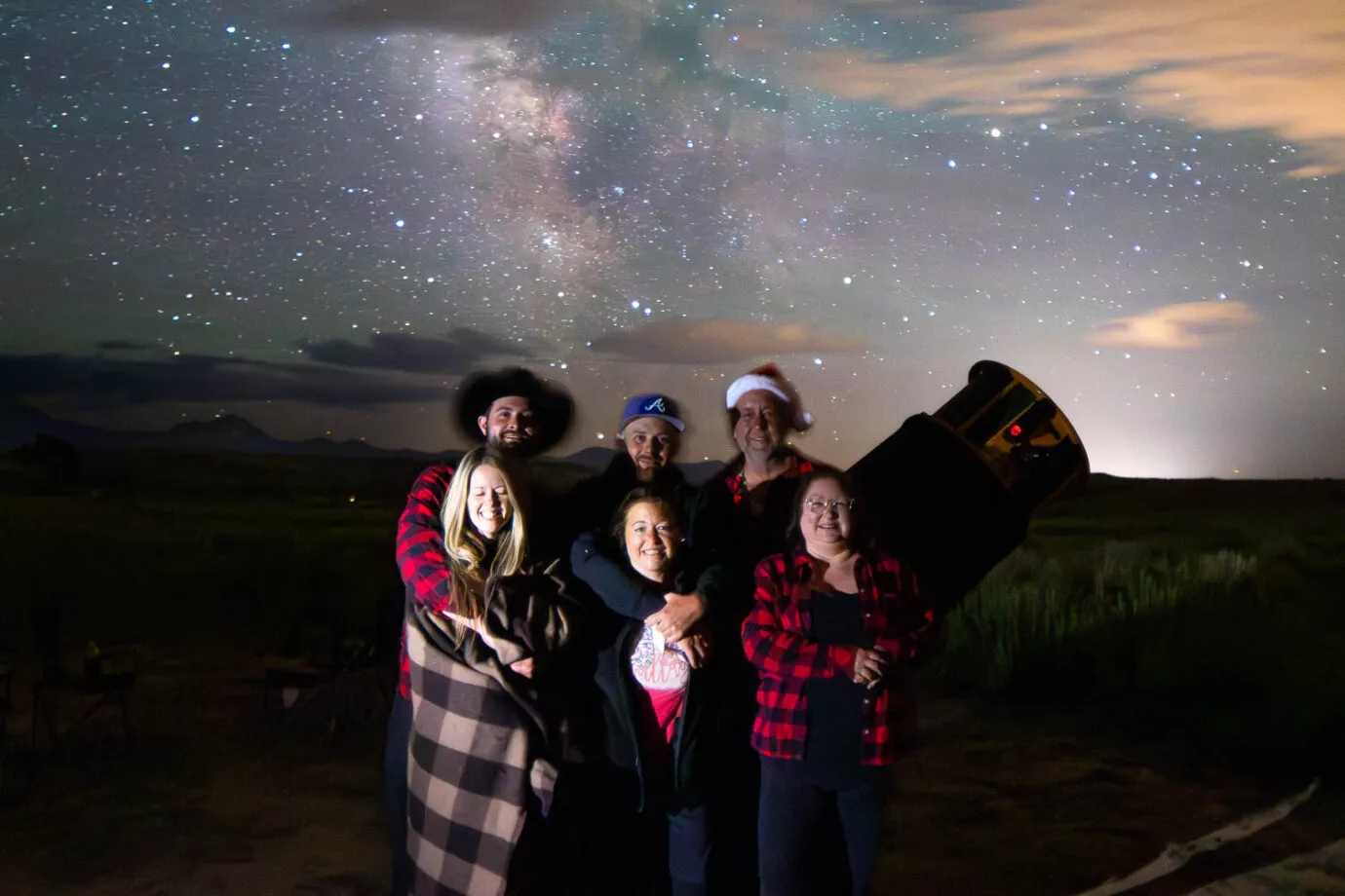 group on stargazing tours